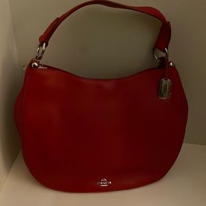 Coach oversized leather bag